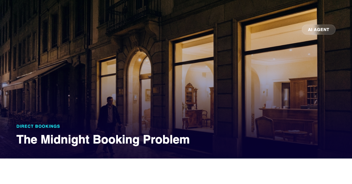 TrustYou blog header: midnight-booking-problem